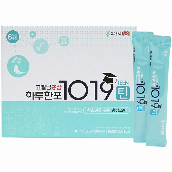 고철남홍삼 하루한포 1019틴 10ml 30스틱