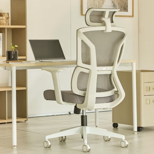 듀오백 T-ZERO-W 메쉬 사무용 컴퓨터 책상 의자_이미지