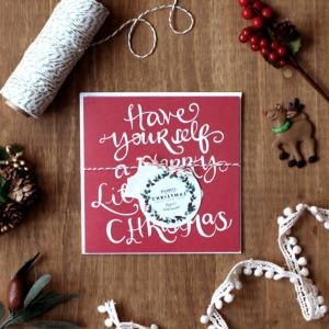 디비디 크리스마스 카드- Twinkle (Red)