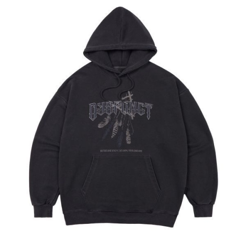 피그먼트 디스펑트 DYSFUNCT DREAM CATCHER HOODIE CHARCOAL P0000BOV 111651_이미지