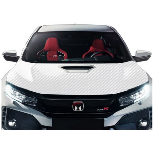 엑스오토 엑스핏 카본 패브릭 시트지 사선 화이트 135x100cm_이미지