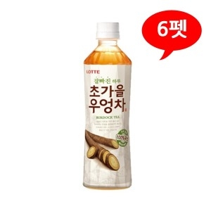 롯데칠성음료 잘빠진 하루 초가을 우엉차 500ml (6개)_이미지