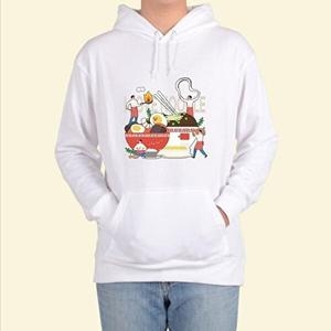 패션 JHQOQ545_4B 후드티 아이러브 중국집 프린팅티셔츠 창업