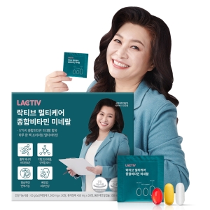 메디쿼터스 멀티케어 종합비타민 미네랄 30포 (6개)