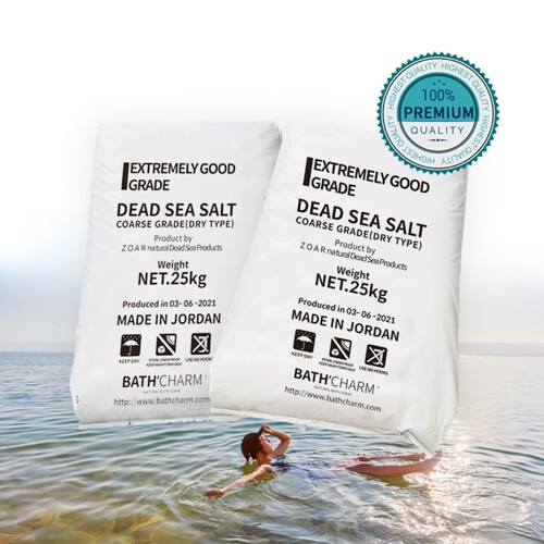 바스참 요르단 사해소금 25kg 대용량 입욕제 반신욕 족욕 바스솔트이미지입니다. 누르면 해당 게시물로 새창이동합니다.