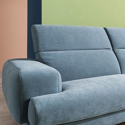 에싸 밀란 헤드기능 카시미라 패브릭 소파 4인용 (스툴포함)_이미지