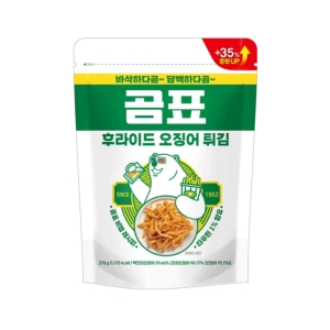바이오포트코리아 곰표 후라이드 오징어 튀김 270g (1개)_이미지