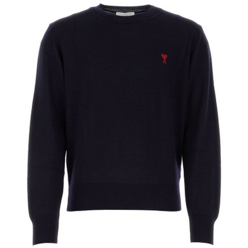 AMI 울 스웨터 HKS111 KN0025 (430, 미드나잇 블루)