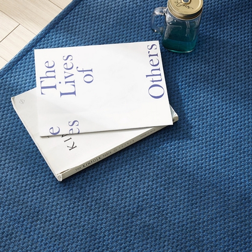 가온길카페트 사이잘룩 라인 사각 카페트 (150x100cm)_이미지