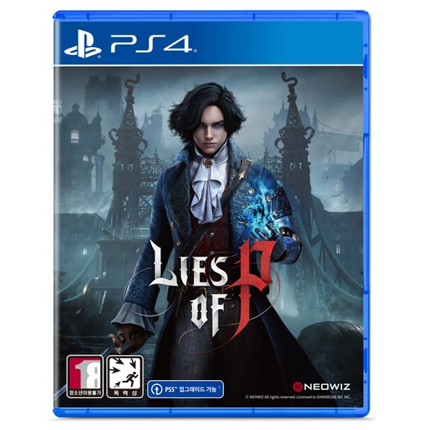  P의 거짓 한글판 PS4, 패키지디스크