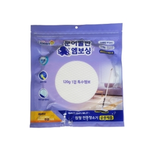 에파타 문어빨판 엠보싱 원형 물걸레 청소포 30매 [6개]