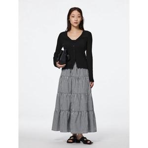 GU 지유 캉캉 맥시 스커트 356361_이미지