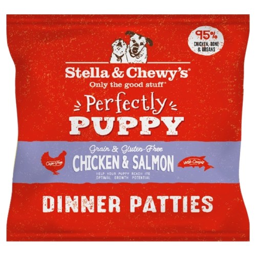 스텔라앤츄이스 독 디너패티 치킨&연어 10g (1개)_이미지