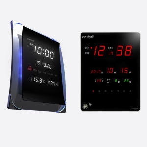 페니투스 벽시계 모음 EWA 디지털벽시계 전파시계_이미지