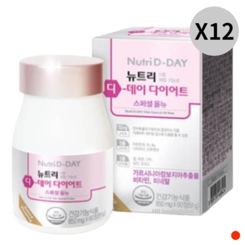 뉴트리디데이 다이어트 스페셜 올뉴 60정 (12개)
