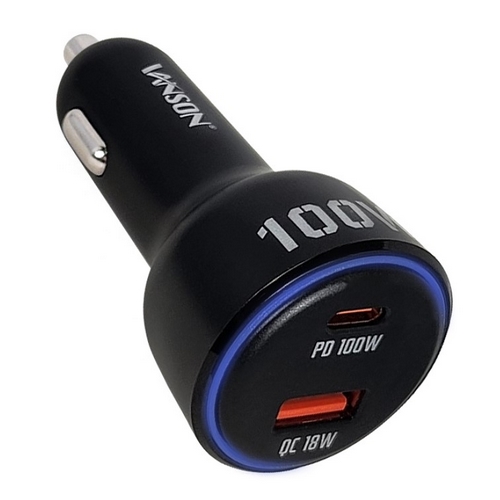 VANSON 차량용 초고속 충전기 CAS-100WC