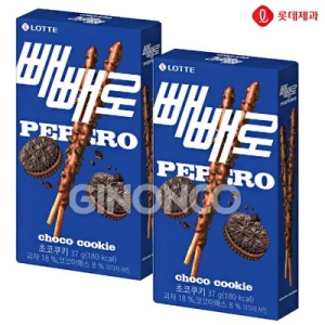 롯데제과 초코쿠키 빼빼로 37g (15개)_이미지