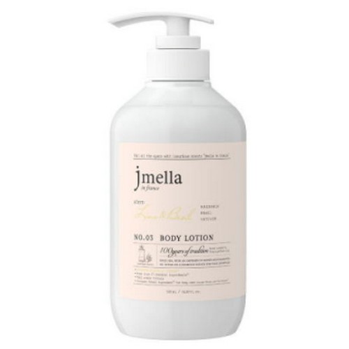 제이멜라 인 프랑스 라임 앤 바질 바디로션 500ml (1개)_이미지