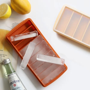 입구 좁은 텀블러에도 쏙 실리콘 막대얼음트레이 10구