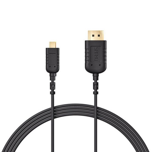 Sanho HYPER Mini HDMI to HDMI 케이블 (0.8m)_이미지