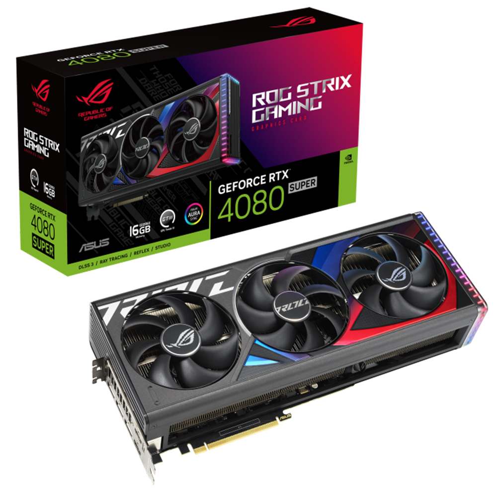 ASUS ROG STRIX 지포스 RTX 4080 SUPER GAMING D6X 16GB 인텍앤컴퍼니