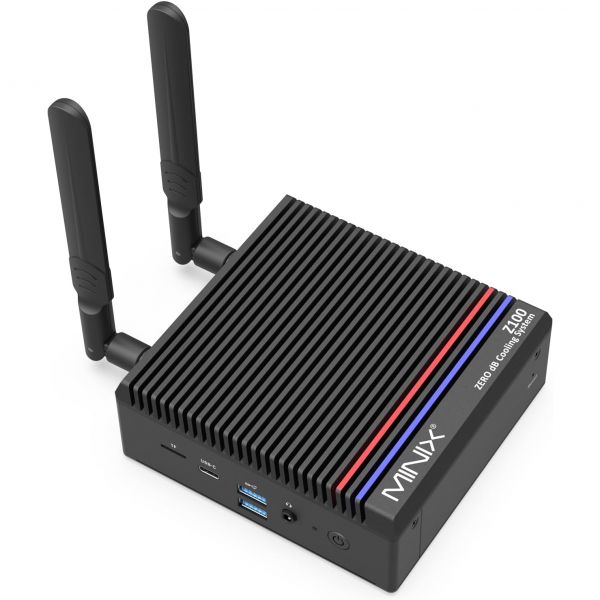 닉스 MI Z100-0db 팬리스 미니 PC DDR4 8GB 16GB RAM 256G 512G M.2 PCIe X4 NVMe S..