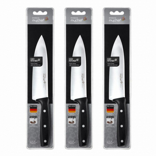 도루코 마이셰프 뉴클래식 라이트 셰프 식도 (3개, 18cm)_이미지