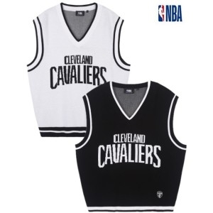 NBA CLE CAVALIERS 니트 베스트 N224KT112Z_이미지