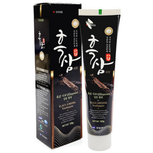 한일제약 흑삼치약 150g (1개)_이미지