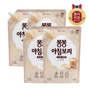 LG생활건강 퐁퐁 주방세제 아침보리 1.2L x 4개_이미지