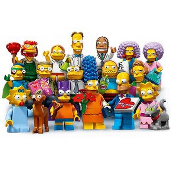레고 ㅤ미니 피규어 심슨 시리즈 시즌2 세트 (71009) (16개)_이미지