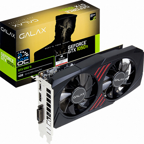 갤럭시 GALAX 지포스 GTX1050 Ti D5 4GB TWIN_이미지
