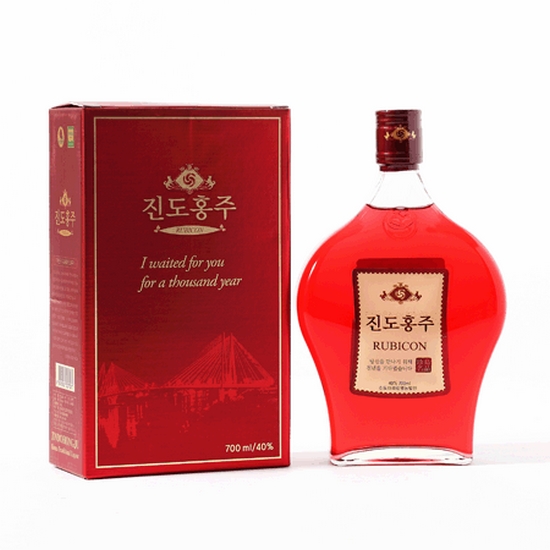 진도아리랑영농조합법인 홍주 700ml (1개)_이미지