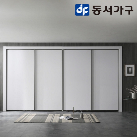 동서가구 유니크 베이직 엠보매트 슬라이딩 붙박이장