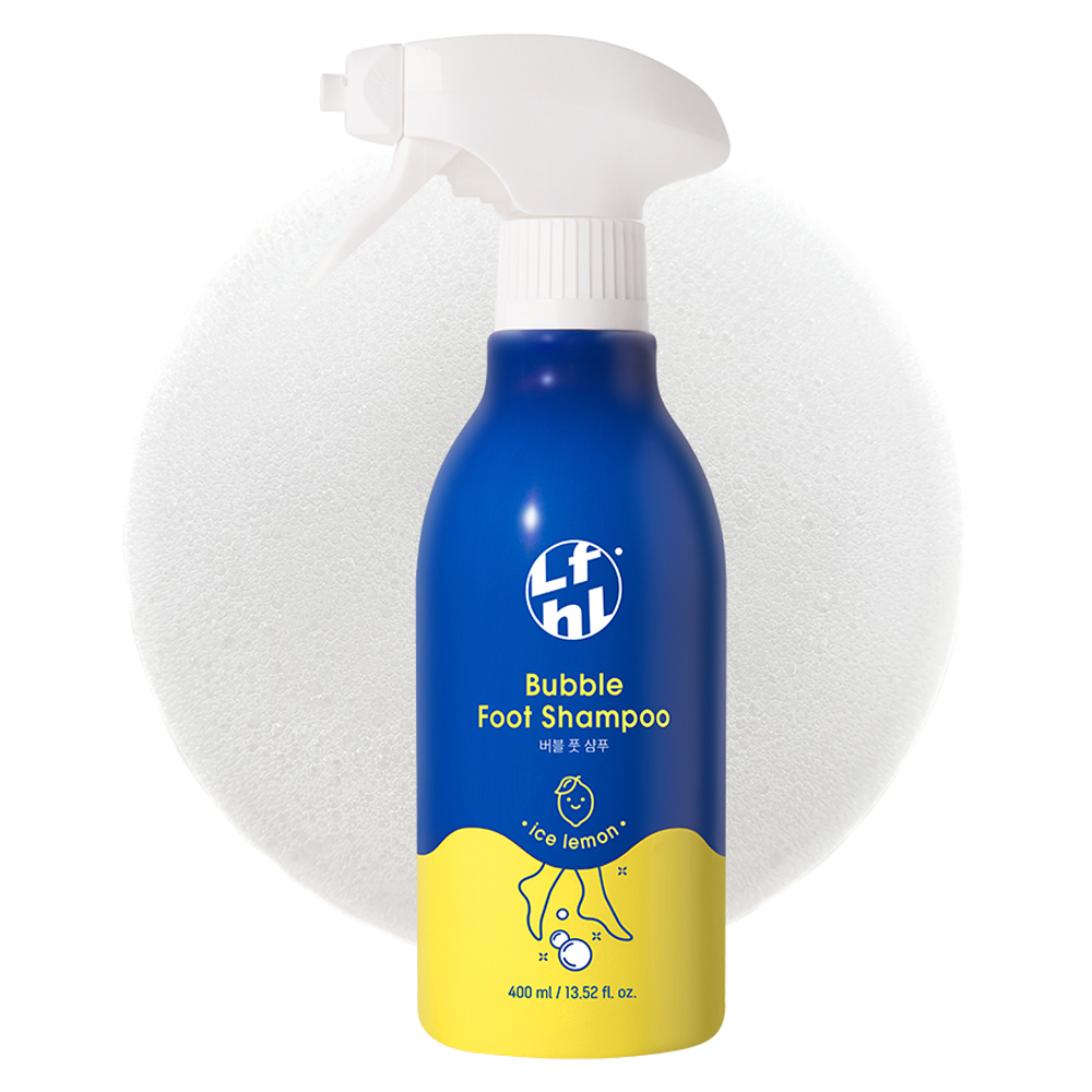 라이프홀릭 버블 풋샴푸 아이스레몬 400ml (1개)_이미지