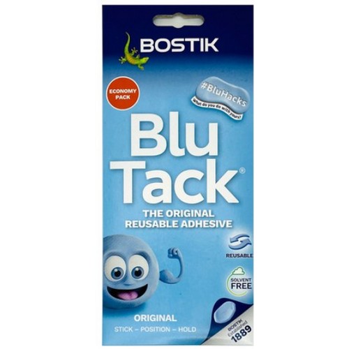 bostik 블루택 점토 점착제 오리지널 90g (1개)