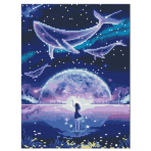 아디코 DIY LED 고래와 소녀 보석십자수이미지입니다. 누르면 해당 게시물로 새창이동합니다.