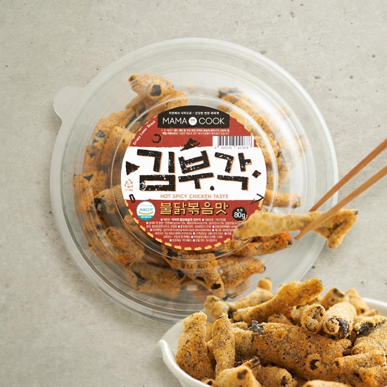 마마쿡 김부각 불닭볶음맛 80g (1개)_이미지