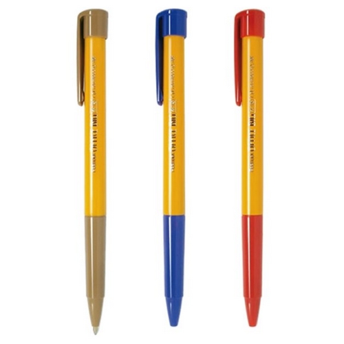 유미 필럭 오피스 빅 볼펜 1.0mm (3개)_이미지