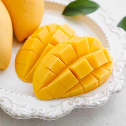 자연맛남 항공직송 태국 골드 망고 8-14수 4kg (1개)_이미지