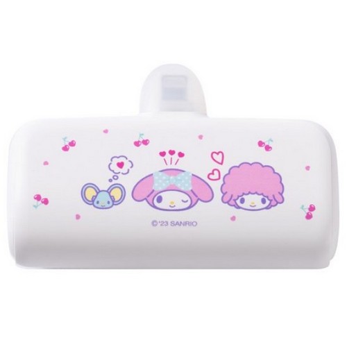 디지털벤투스 PD 20W 도킹형 보조배터리 4500mAh HY-21700 (큐트 마이멜로디, 8핀)_이미지