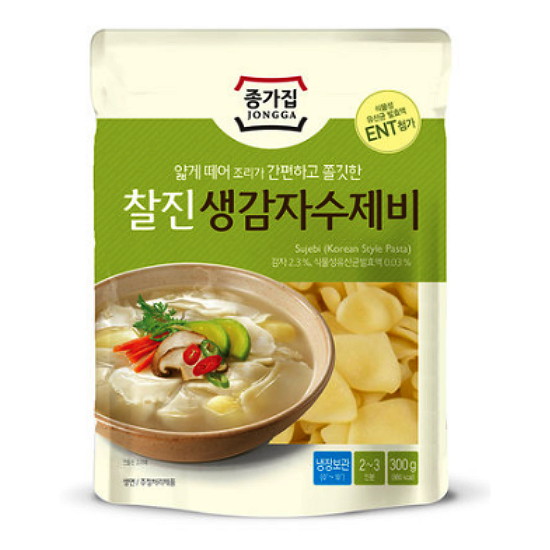 대상FNF 종가집 찰진 생감자수제비 300g (1개)_이미지