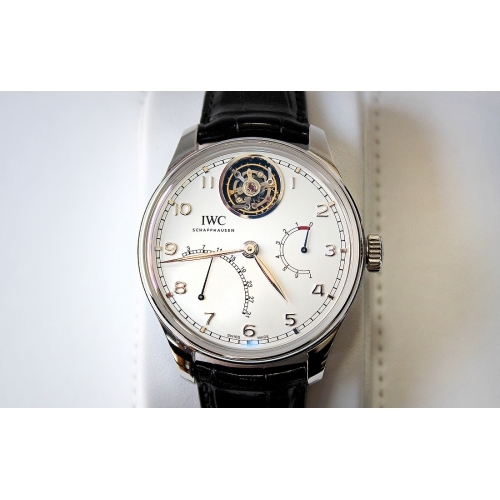 IWC 포르투기저 투르비옹 미스테르 레트로그레이드 IW504601 17년 44.2mm 상태 A_이미지