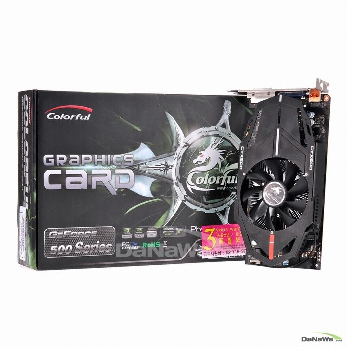 COLORFUL 지포스 GTX560 SE HERO D5 1GB_이미지