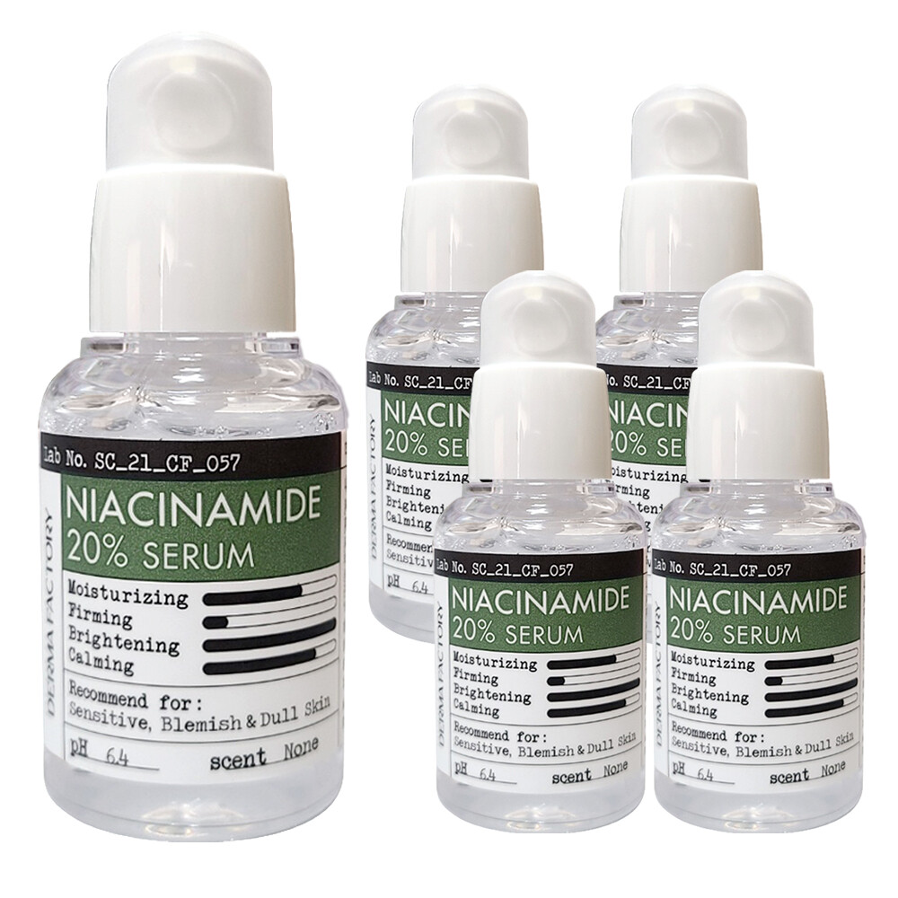 더마팩토리 나이아신아마이드 20% 세럼 30ml (5개)_이미지