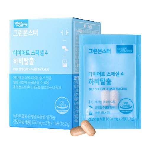 그레이스클럽 그린몬스터 다이어트 스페셜 포 하비탈출 14포 (1개)