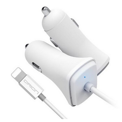 드리온 1.5A 8핀 일체형 차량용 충전기 DR-C1-150-8P_이미지