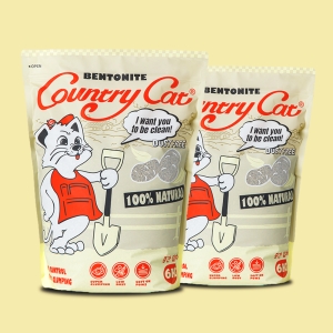 컨트리캣 벤토나이트 중간 입자 6kg (2개)_이미지