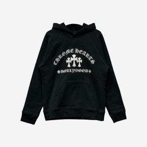 크롬하츠 세메터리 헐리우드 후드 블랙 Chrome Hearts Cemetery Hollywood Hoodie Black 351465_이미지