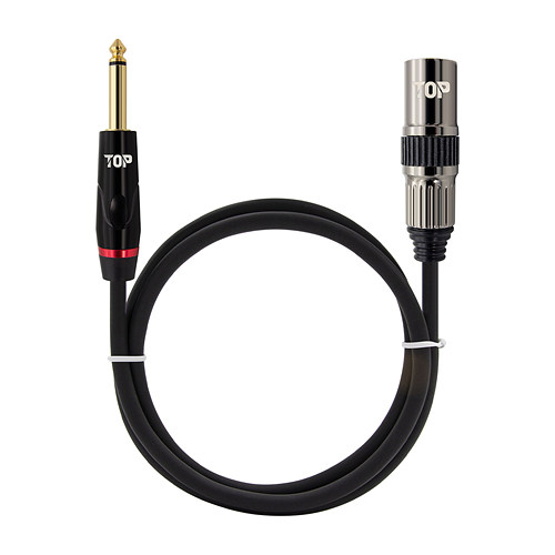 탑라인에이치디 HDTOP HT-TP 국산 5.5mm 모노 to XLR 수 케이블 (20m, HT-TP313)